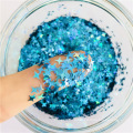 Amazon Vierzackiger Stern Glitter Pailletten Sternform Kristallschlamm Slime Glitter Flakes